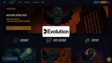 live casino evolution gaming