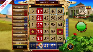 Slingo centurion demo