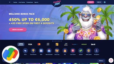 casino accept google pay