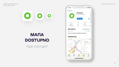 Мобільний додаток Dostupno 