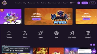 online casino with instant withdrawal