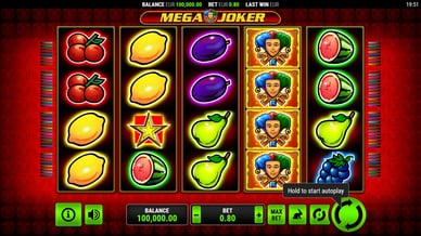 Mega Joker palautusprosentti
