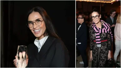 Demi Moore durante un evento público Demi Moore durante un evento público