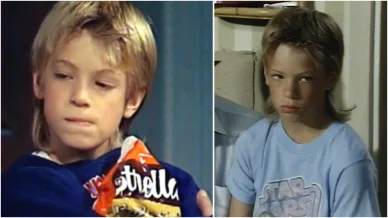 Joel Kinnaman som barn Joel Kinnaman som barn