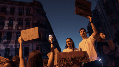 Учасники мітингів