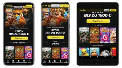 Mobile Version OneClick Casino