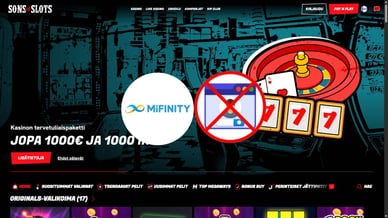MiFinity kasinot ilman rekisteröitymistä