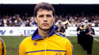 Glenn Hysén i svenska landslaget Glenn Hysén i svenska landslaget