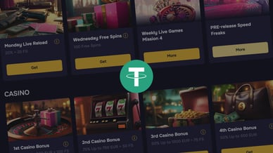 tether online casino bonus