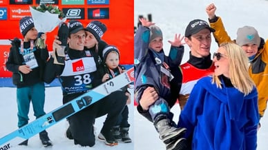 Peter Prevc žena otroci