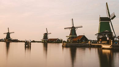 zaanse schans windmills