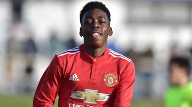 Anthony Elanga i Manchester United