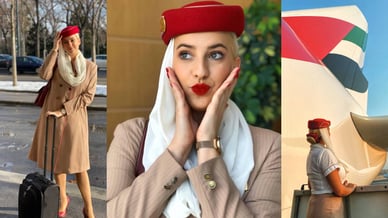 Lucija Vrankar stewardesa