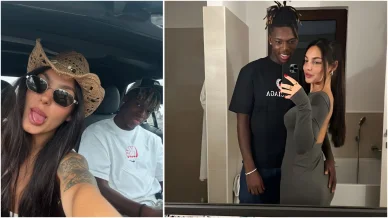 Nico Williams y Aini García Nico Williams y Aini García