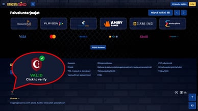 gangstasino casino Anjouan lisenssi 