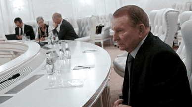 Кучма на засіданні в Мінську