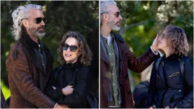 Silvia Abascal y David Pierce Hallahan