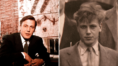 Молодий Сер Девід Аттенборо, видатний британський натураліст і телеведучий, в віці 21 рік 1950-ті роки