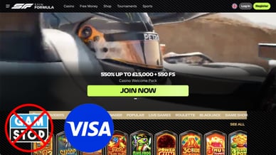 spinformula casino visa uk