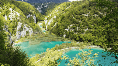 Плітвицькі озера в Хорватії