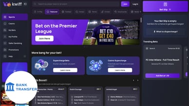 instant bank transfer online casino
