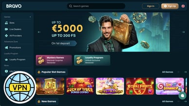 vpn friendly crypto casino