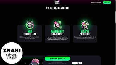 kasino spinskull vip club