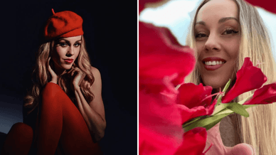 Alyosha на двох різних фотосесіях