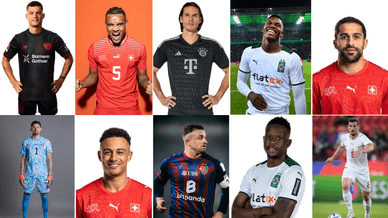 Top 10 Fussballer der Schweiz