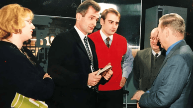 Кучма та Георгій Гонгадзе