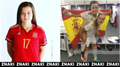 Claudia Pina en su juventud