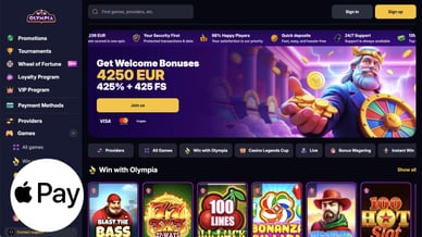 online casino accept apple pay