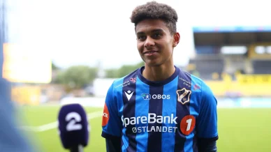 Antonio Nusa i Stabæk Antonio Nusa i Stabæk