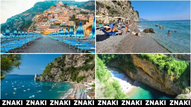 Amalfikusten stränder