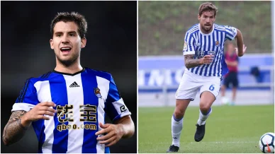 Iñigo Martínez en la Real Sociedad