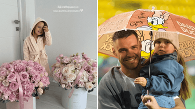 Олексій Гуцуляк та його донька Ніколь