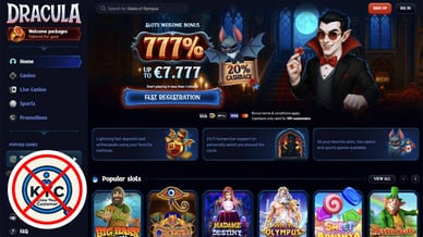 online casino with no verification
