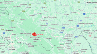 Курорт Драгобрат на Google Maps