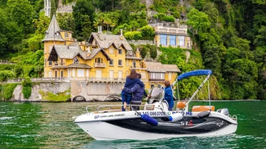 Gite in barca sul Lago di Como Lago di Como motoscafo