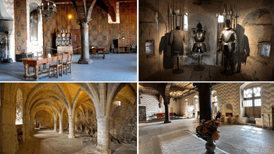 Schloss Chillon – historisches Interieur