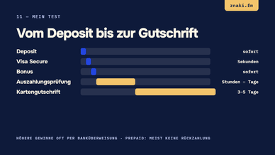 Visa Casino Test