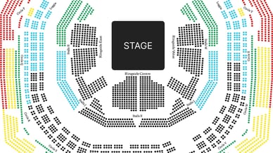 royal albert hall seating plan