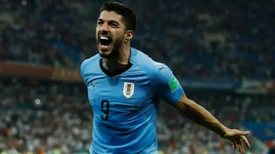 Luis Suárez en la selección de Uruguay Luis Suárez jugador de Uruguay
