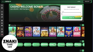 best credit card online casino