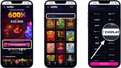 evoplay casino login