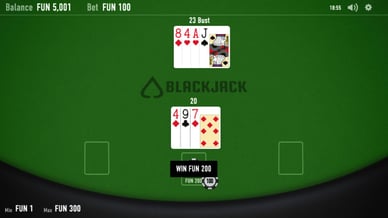 Relax Gaming blackjack