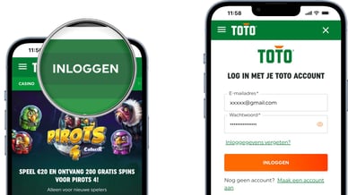 Toto inloggen