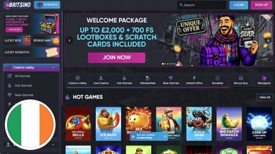 casino ireland free spins