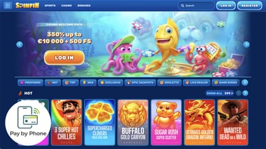 pay by mobile phone casino