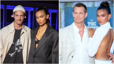 Joel Kinnaman och Kelly Gale Joel Kinnaman och Kelly Gale